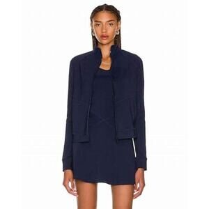 ALALA Ace Navy Blue Tennis Athletic Jacket Plus Size 1X New